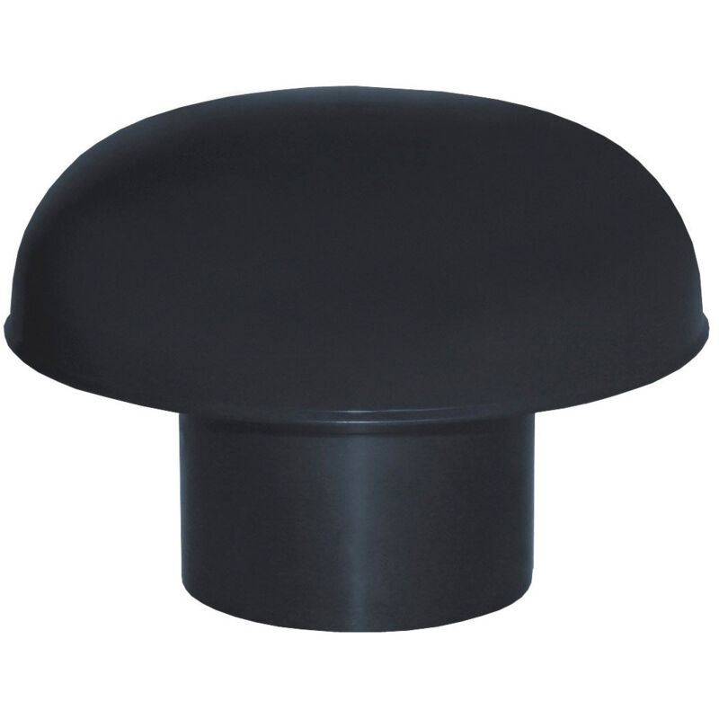 First Plast - Chapeaux de ventilation pvc sans moustiquaire - Ardoise - Ø160mm