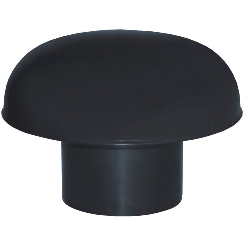 First - Chapeaux de ventilation pvc sans moustiquaire - Ardoise - Ø200mm