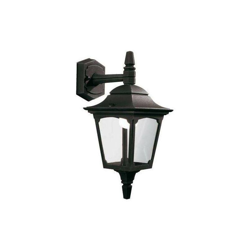 Elstead Chapel Mini - 1 Light Outdoor Wall Lantern Light Black IP44, E27