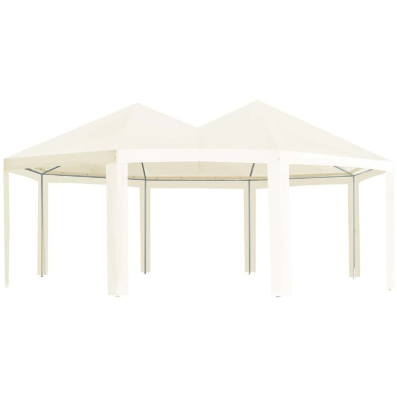 Chapiteau d'extérieur Crème 600 x 440 x 330 cm - VIDAXL