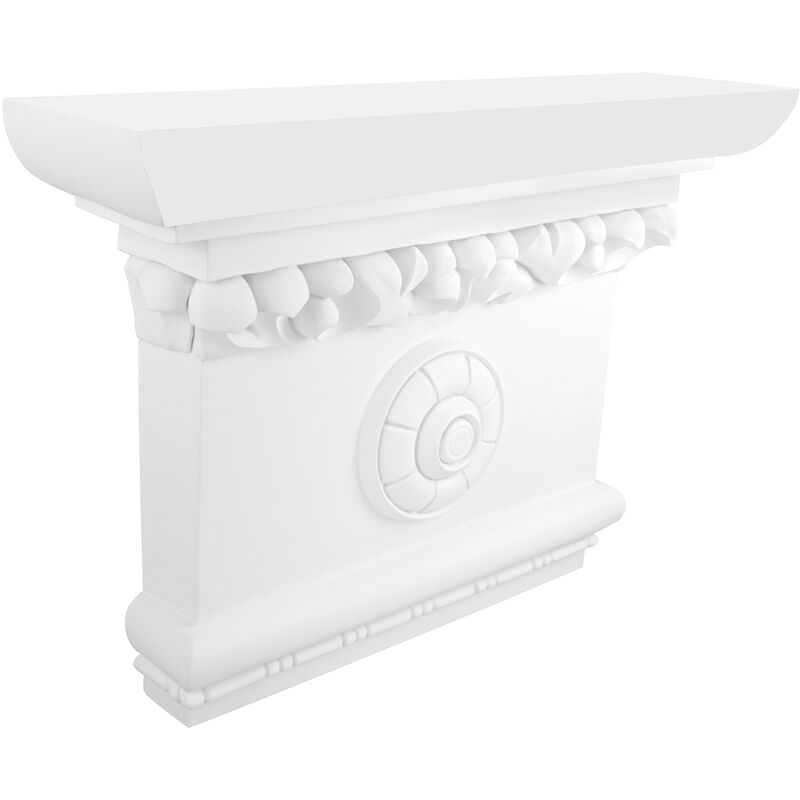 Chapiteaux 610x420mm Couronnement pour pilastres en pu Parfait D3007