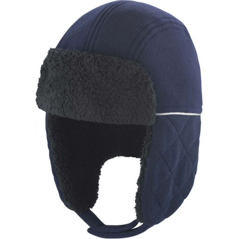 Chapka de travail Result Ocean Trapper Bleu Marine S - M.