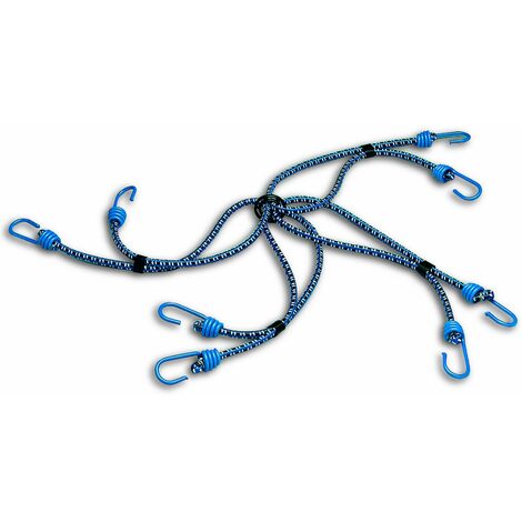 Chapuis AG8 Ragno 8 bracci + gancio acciaio plastificato, Diametro 8 mm, Colori assortiti, 1 pezzo