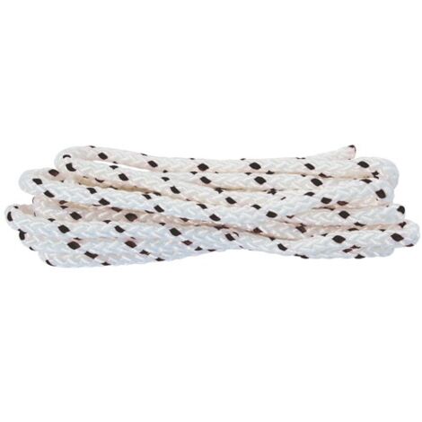 CHAPUIS - Corde lance moteur polyest. noir Ø4mm 2m sachet 1