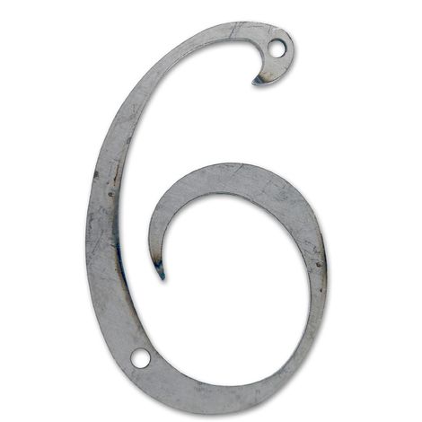 Chapuis cpf6 numero a dipingere 6 polizia French acciaio, Grigio, 12 cm