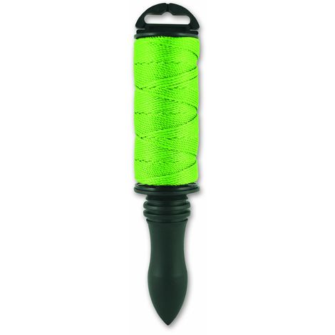 Chapuis DFVR Avvolgicavo - Polipropilene - Diametro 1,45 mm - Lunghezza 50 m - Verde fluorescente