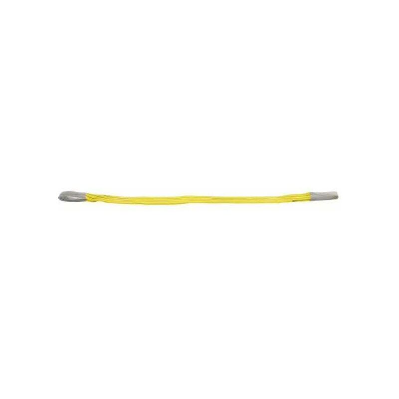 Chapuis - Elingue plate en polyester jaune, longueur 3 mètres