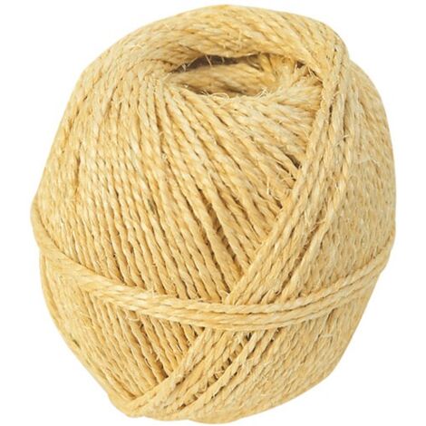 Chapuis Ficelle biologique sisal 36m diamètre 2mm