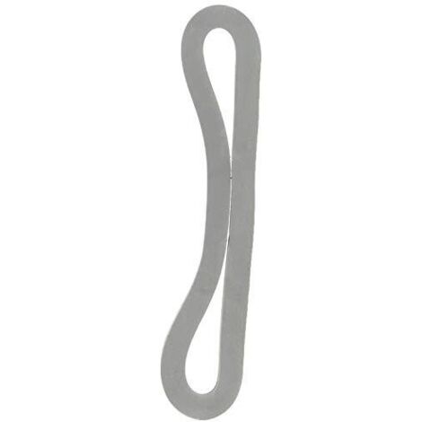 Chapuis LAST3 Confezione di 10 elastici quadrati per il campeggio - Larghezza 5 mm - Lunghezza 80 mm