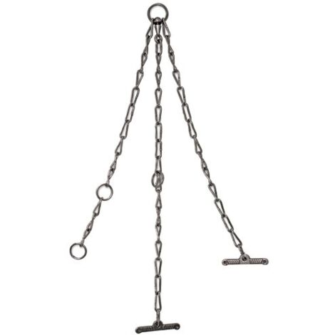 CHAPUIS - Lien à bétail 3 brins Ø7mm acier zingué long.80/68/65cm uc1