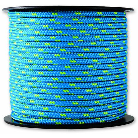 Chapuis MO325B Drizza poliestere - 200 kg - Diametro 3 mm - Lunghezza 25 m - Blu/giallo