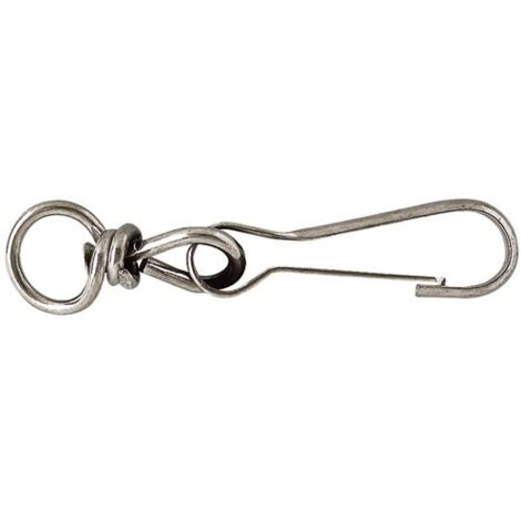 CHAPUIS - Mousqueton simplex acier zingué 90mm blister 1