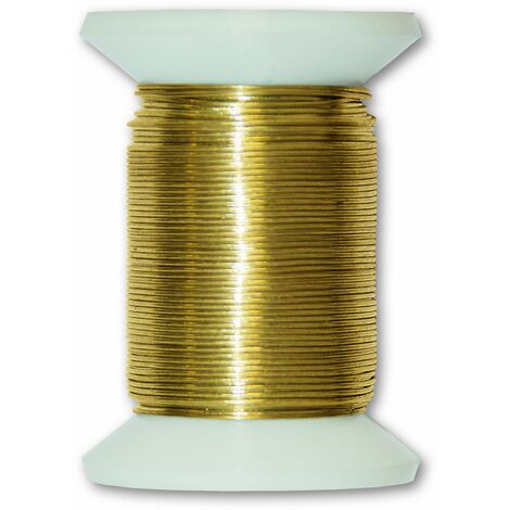 Chapuis VFCA1 Filo metallico di ottone - Diametro 0,4 mm - Lunghezza 30 m