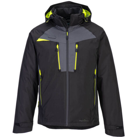 Chaqueta 3 en 1 aislante impermeable cortavientos PORTWEST DX465 XL Negro
