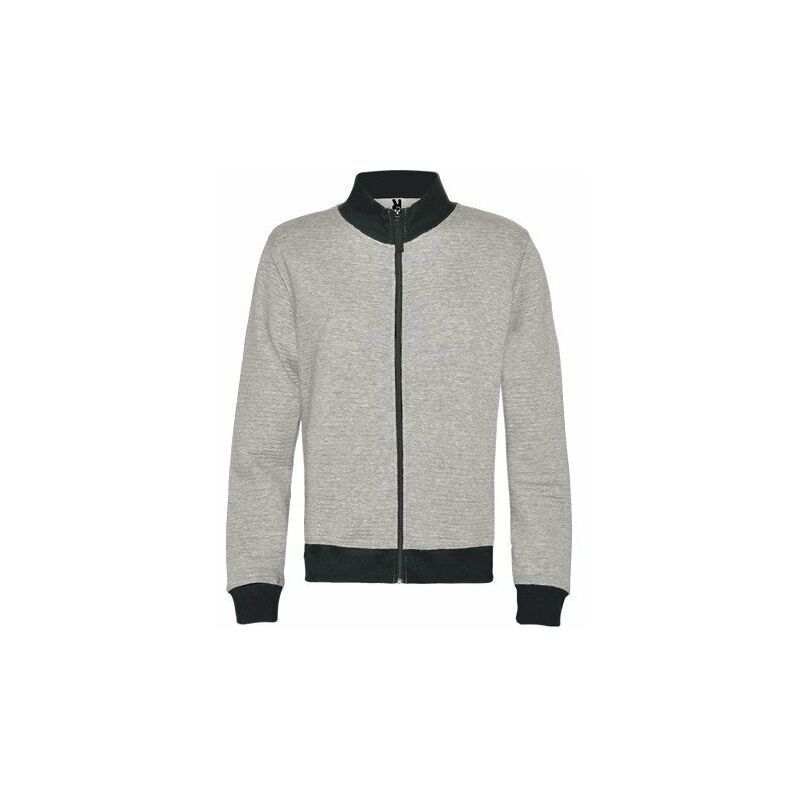 

Roly - Chaqueta casual en tejido ottoman JANGA CQ1110 | XXL - Gris Vigoré/Ebano