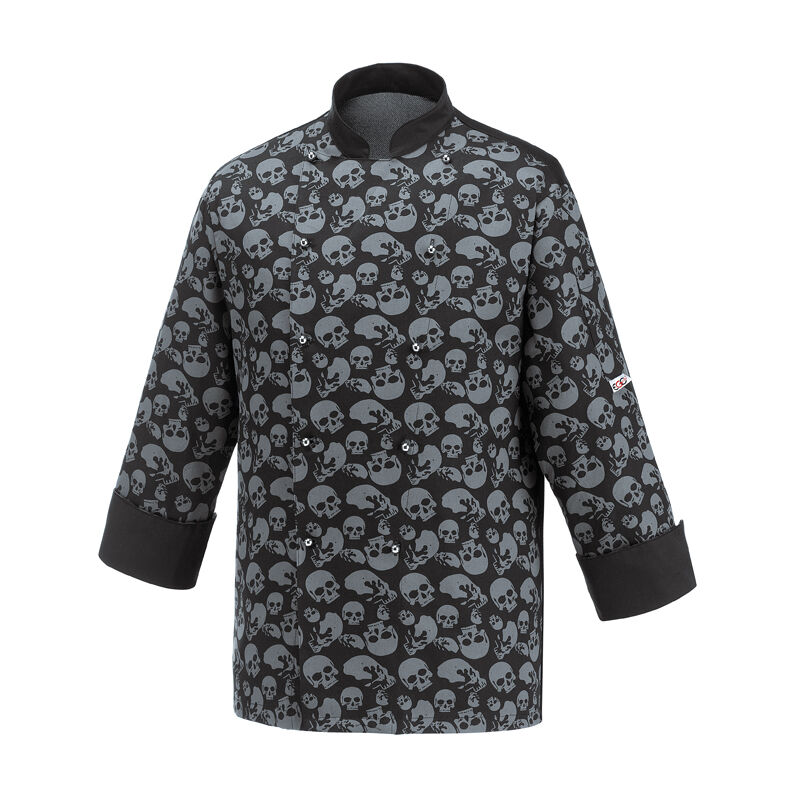 

Hiperlimpieza - Chaqueta cocina unisex SKULLS Talla XXL