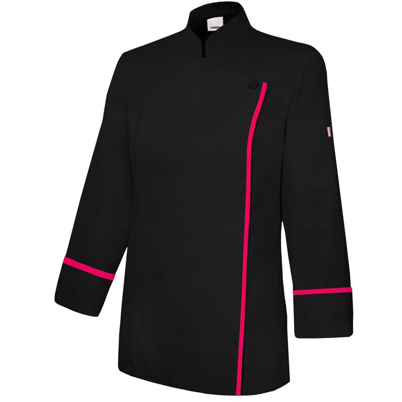 

CHAQUETA COCINERA TC BICOLOR Negro 40