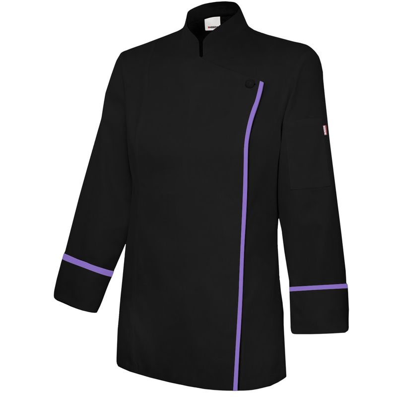 

Velilla - CHAQUETA COCINERA TC BICOLOR Negro 44