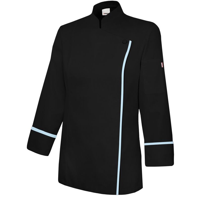 

Velilla - CHAQUETA COCINERA TC BICOLOR Negro 42