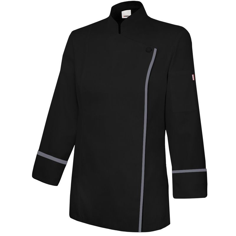 

Velilla - CHAQUETA COCINERA TC BICOLOR Negro 40