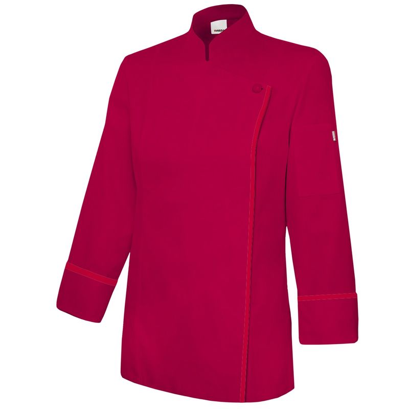 

CHAQUETA COCINERA TC BICOLOR Rojo Coral 38