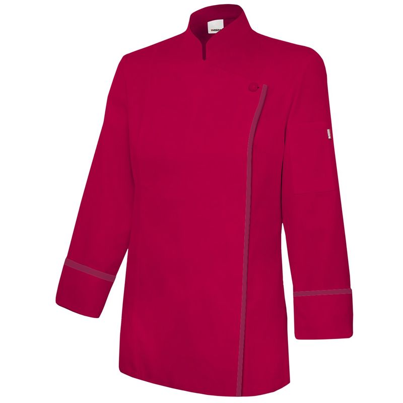 

Velilla - CHAQUETA COCINERA TC BICOLOR Rojo Coral 42