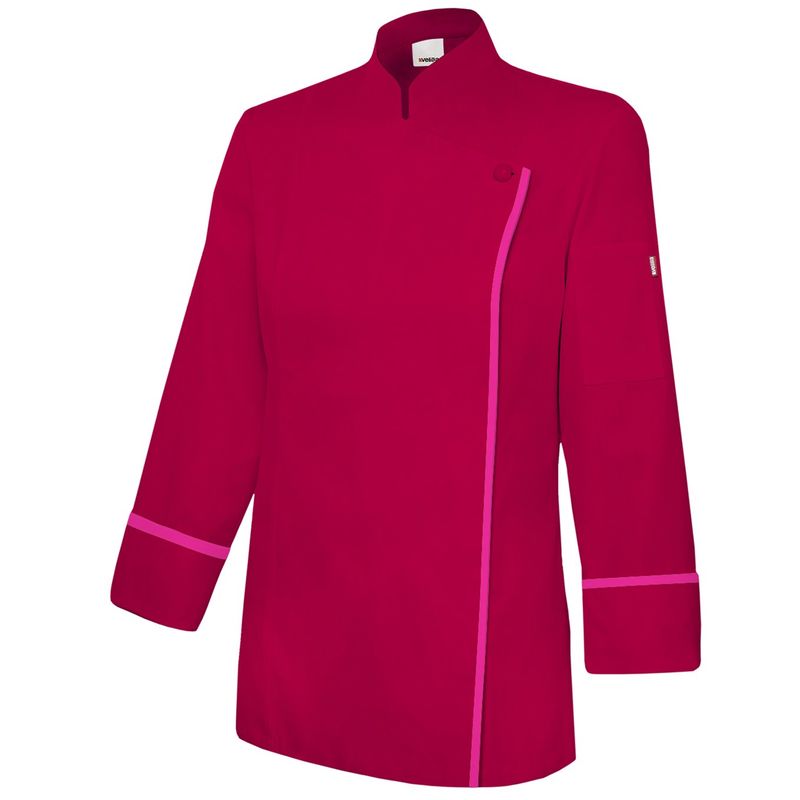 

Velilla - CHAQUETA COCINERA TC BICOLOR Rojo Coral 38