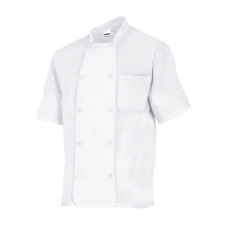 

CHAQUETA DE COCINA MANGA CORTA Blanco 50