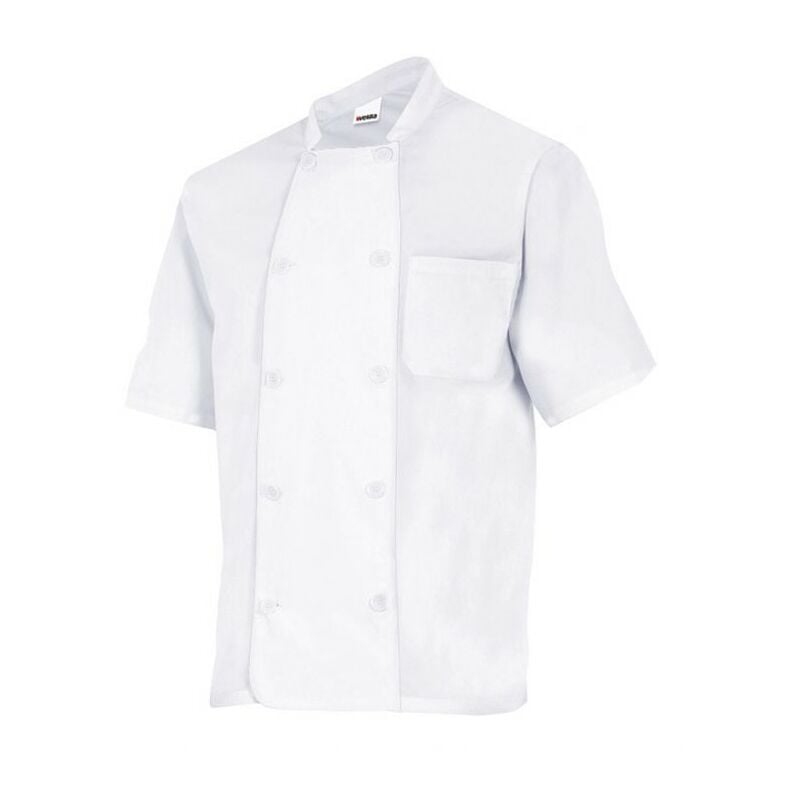 

CHAQUETA DE COCINA MANGA CORTA Blanco 58