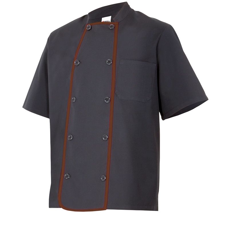 

Velilla - CHAQUETA COCINERO MANGA CORTA Negro 52