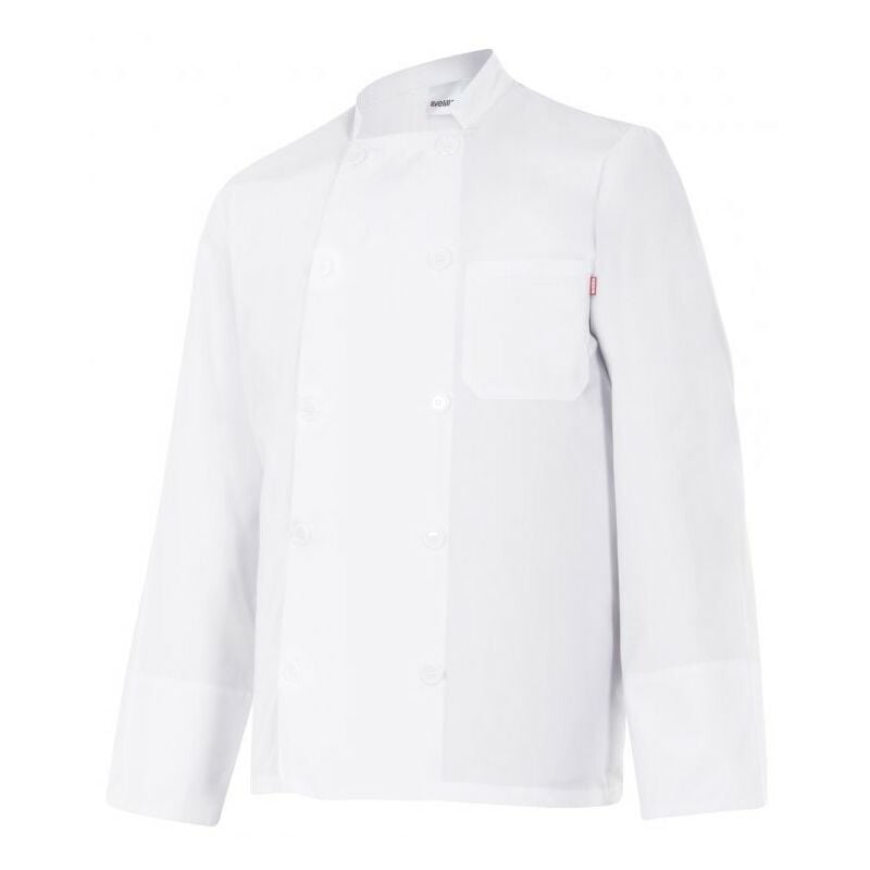 

CHAQUETA DE COCINA MANGA LARGA Blanco 52