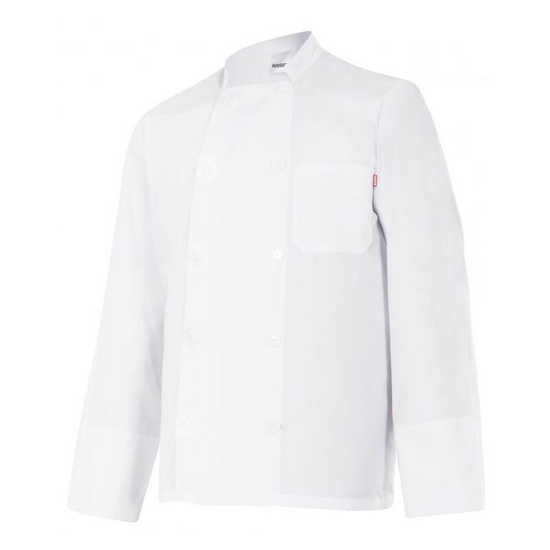 

CHAQUETA DE COCINA MANGA LARGA Blanco 56