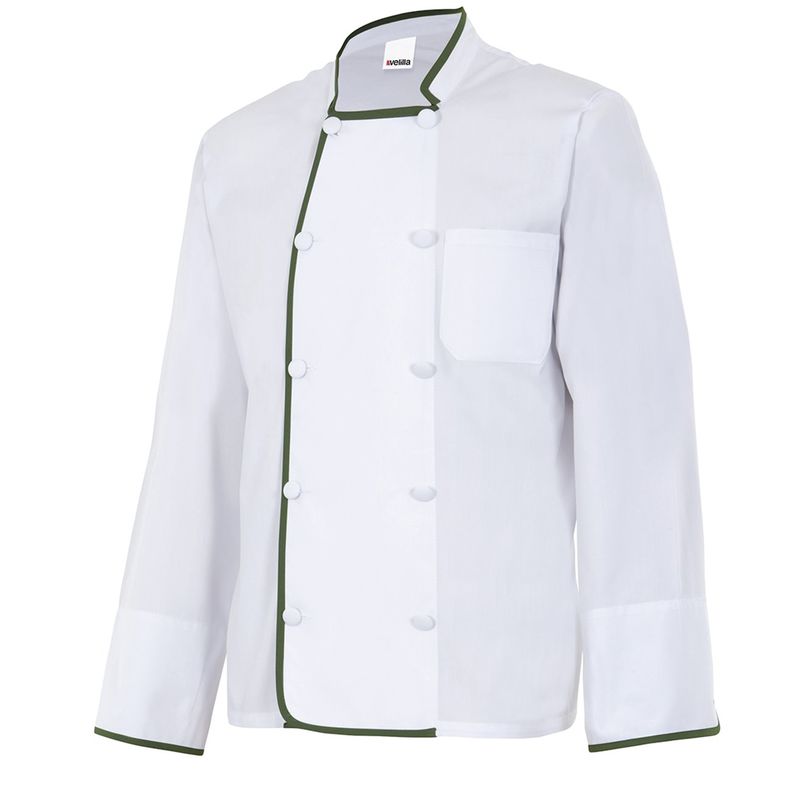 

Velilla - CHAQUETA COCINERO MANGA LARGA Blanco 58