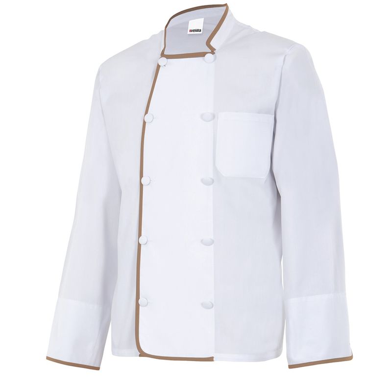 

Velilla - CHAQUETA COCINERO MANGA LARGA Blanco 46