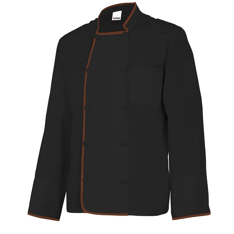 

Velilla - CHAQUETA COCINERO MANGA LARGA Negro 46