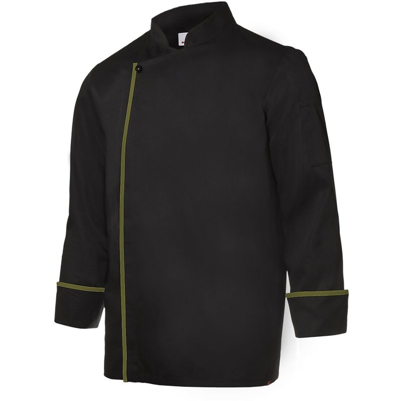 

Velilla - CHAQUETA COCINERO TC BICOLOR Negro 48