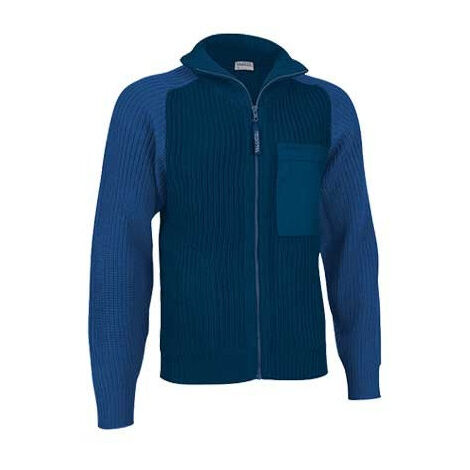Chaqueta combinada en tejido punto grueso-cálido VALENTO Arce S gris