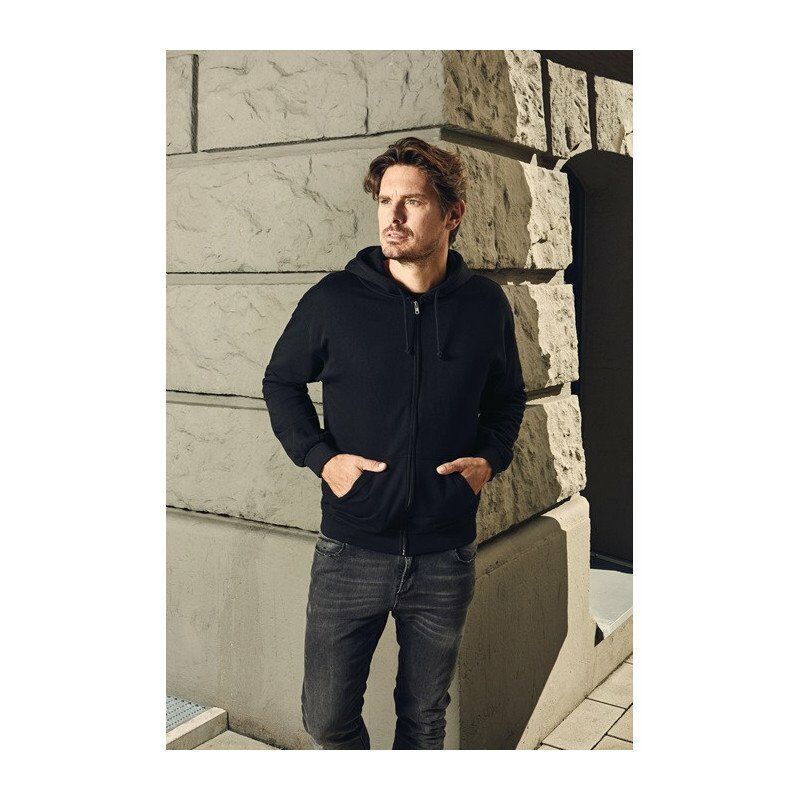 

Chaqueta con capucha hombre talla L azul marino PROMODORO