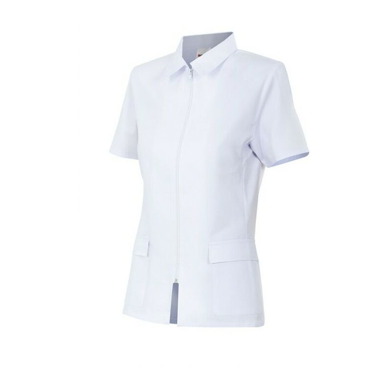 

Velilla - CHAQUETA CON CREMALLERA MANGA CORTA Blanco 8