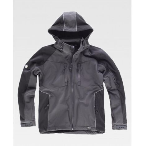 Chaqueta cortavientos con vivos reflectantes WORKTEAM Future WF1040