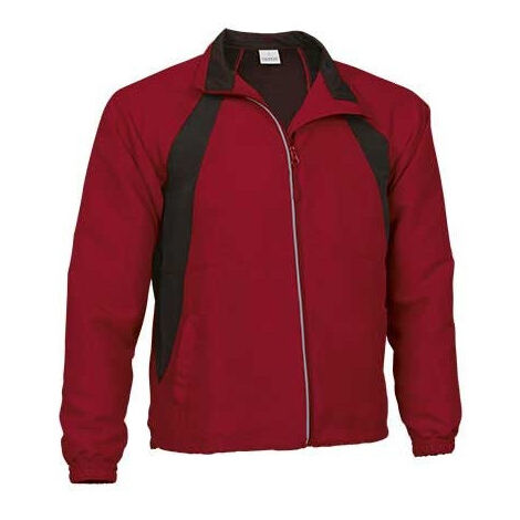 Chaqueta cortavientos VALENTO Boston XL Rojo+Negro