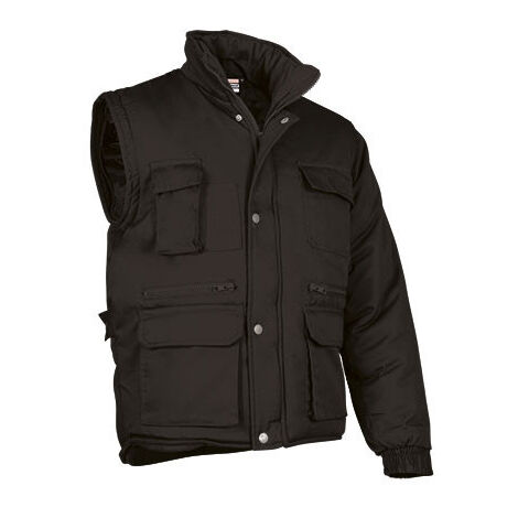 Chaqueta de abrigo 2 en 1 VALENTO Miracle XXL Negro