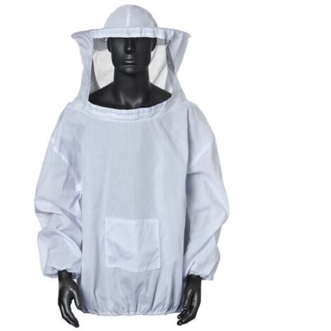 Chaqueta de apicultor con capucha, protección profesional para apicultores.