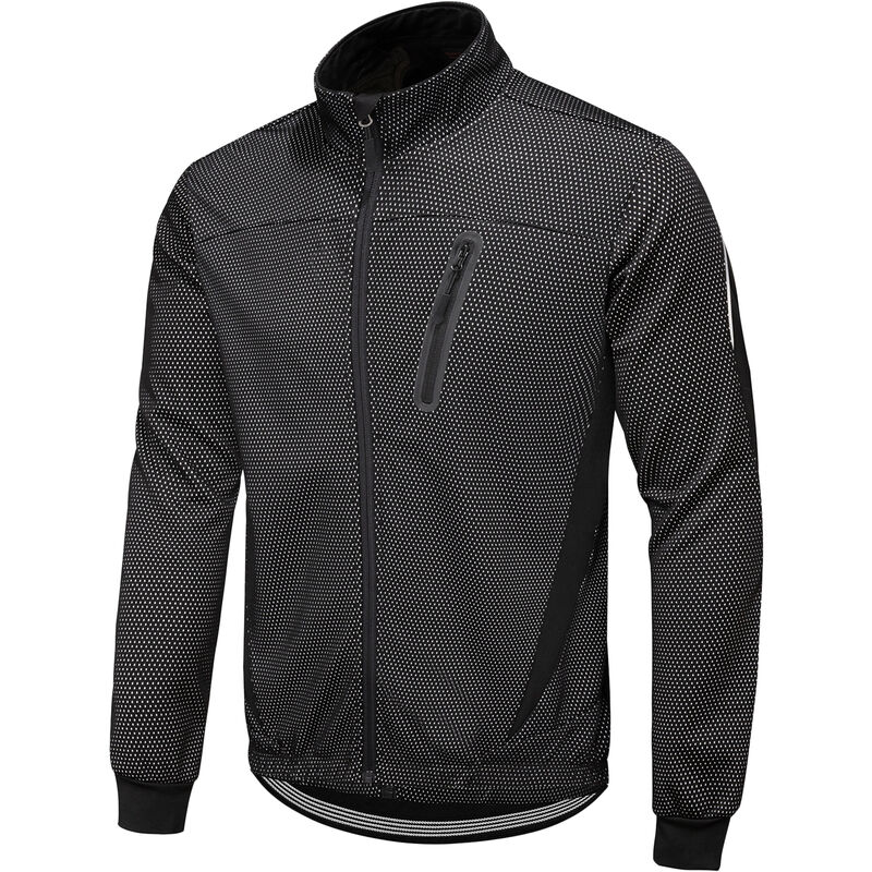 

Asupermall - Chaqueta de ciclismo de invierno para hombre, impermeable, a prueba de viento, chaqueta de lana termica, abrigo, chaqueta de montar en