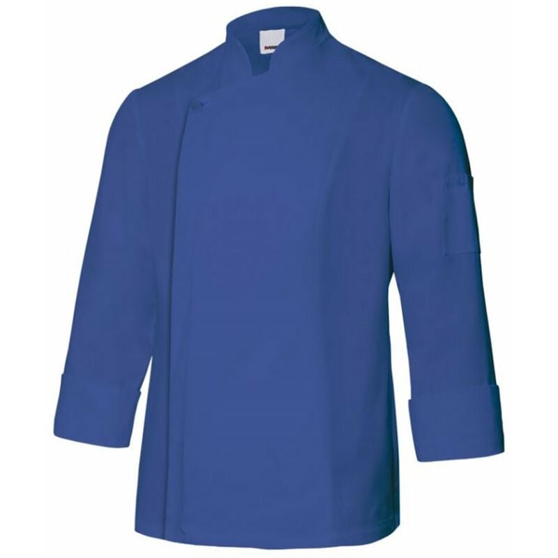 

Velilla - CHAQUETA DE COCINA CON CREMALLERA Azul Ultramar 56