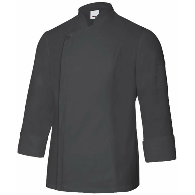 

CHAQUETA DE COCINA CON CREMALLERA Negro 54