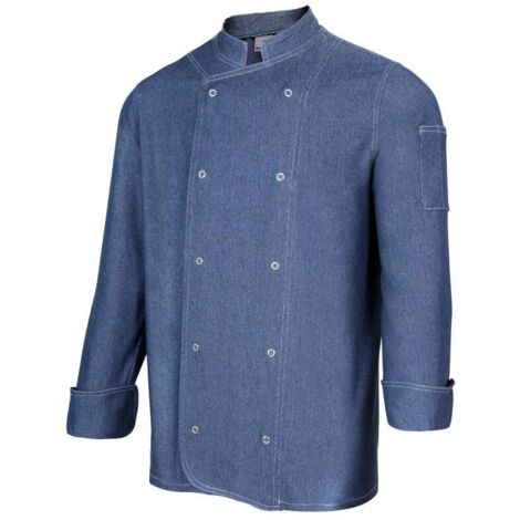 Chaqueta De Cocina Denim Con Automaticos DENIM OSCURO XL