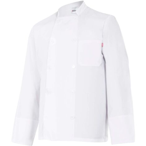 Chaqueta De Cocina Manga Larga Blanco 44