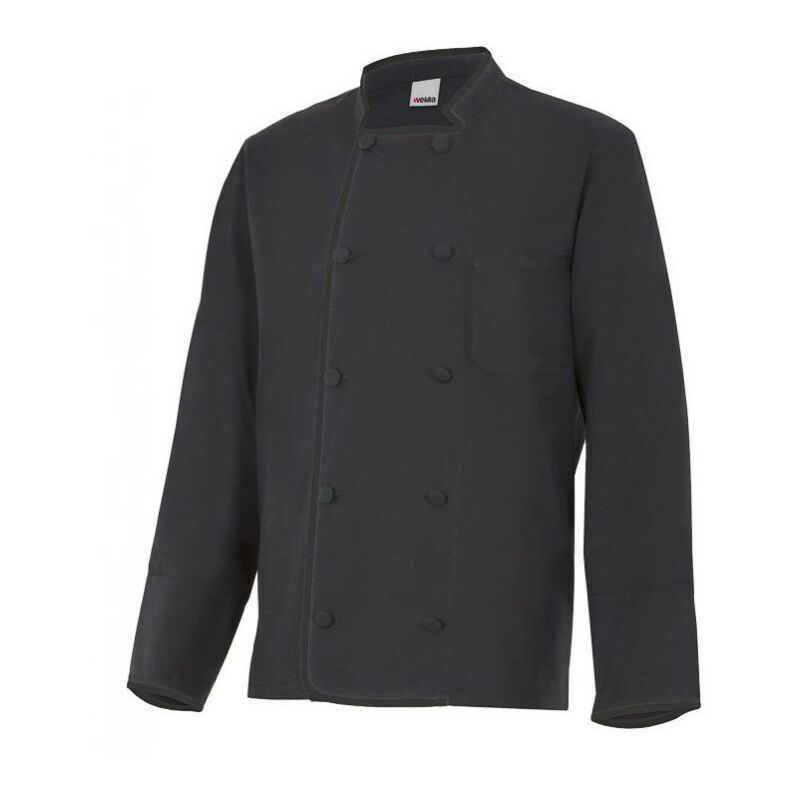 

CHAQUETA DE COCINA MANGA LARGA Negro 56