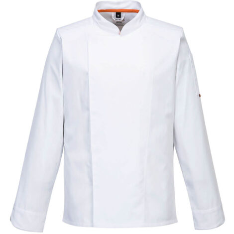 Chaqueta de cocina ML Stretch Mesh Air Pro Blanca L